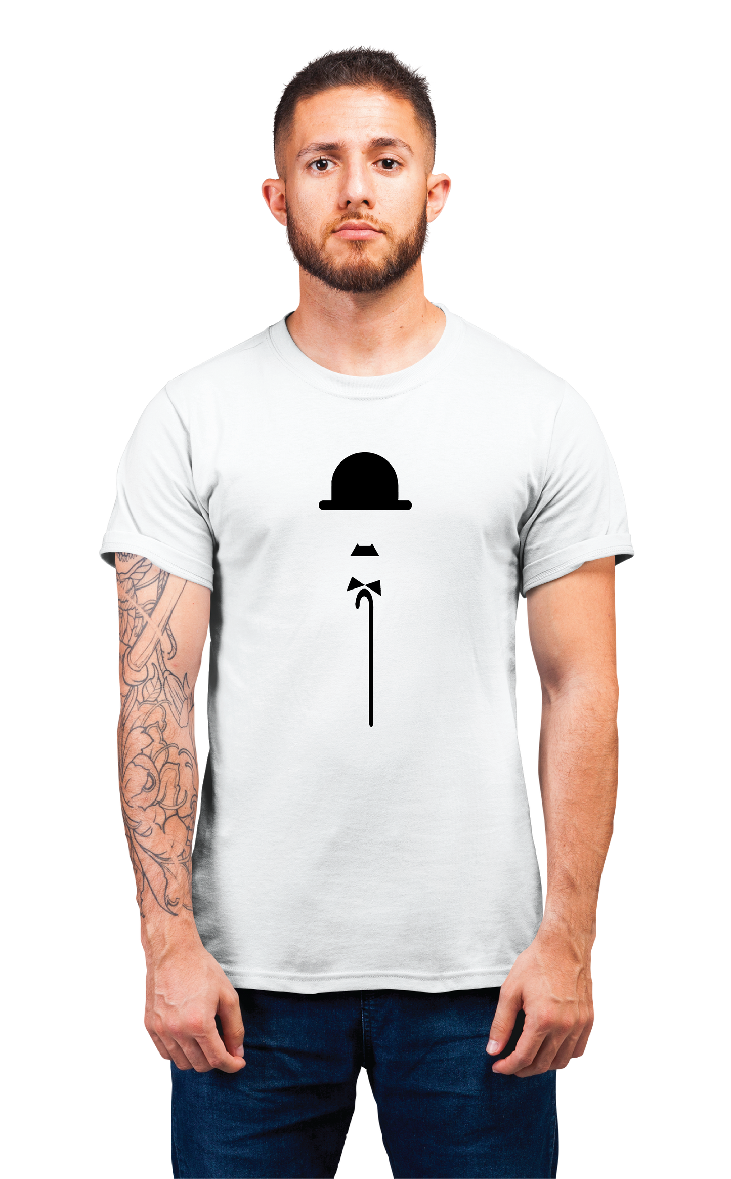 Sweaty Armpits Premium Unisex Printed T-shirts Charlie Chaplin1 Life
