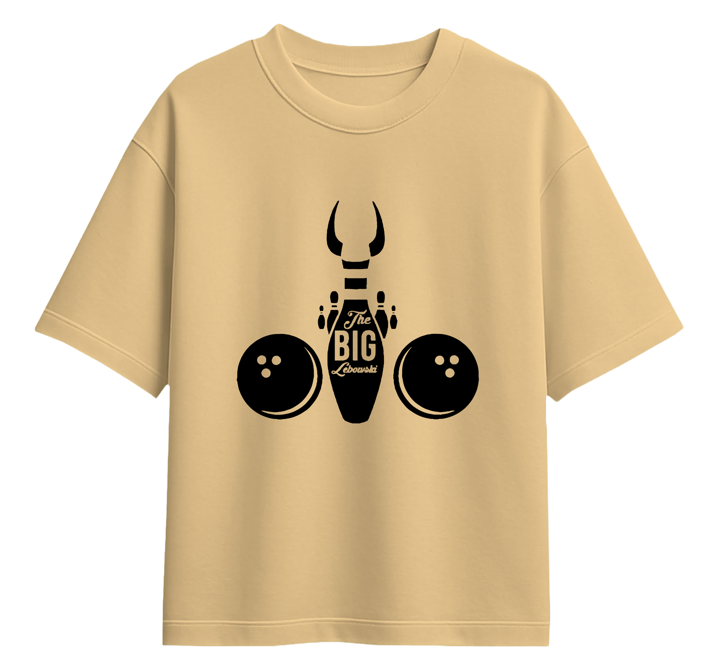 Sweaty Armpits Premium Unisex Printed Oversized T-shirt The Big Lebowski Title Minimalistic Design