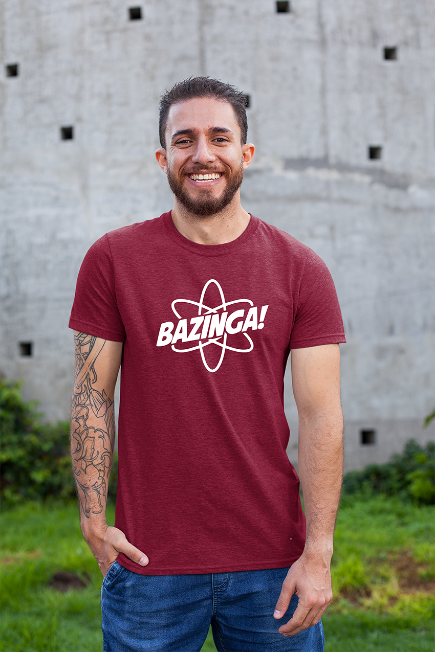 Sweaty Armpits Premium Unisex Printed T-shirts Bazinga