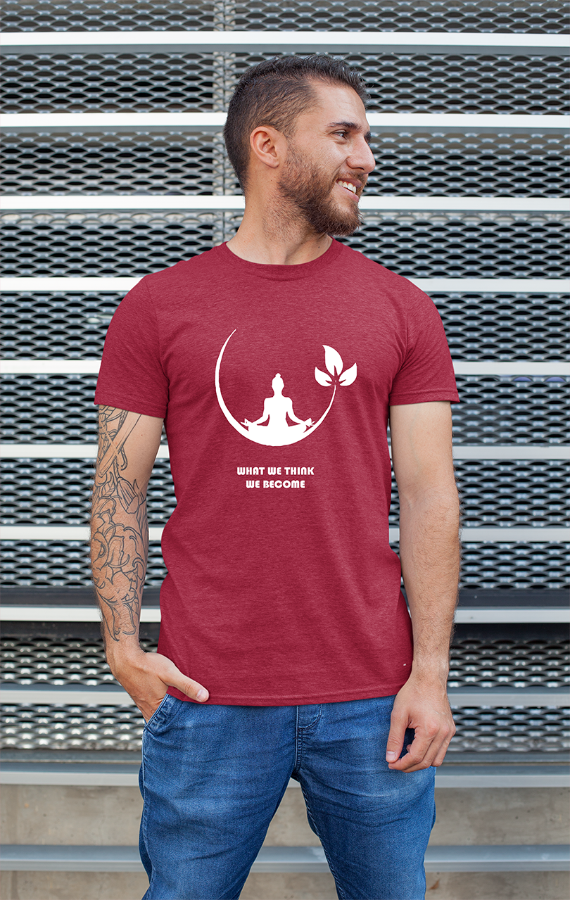 Sweaty Armpits Premium Unisex Printed T-shirts Buddha think
