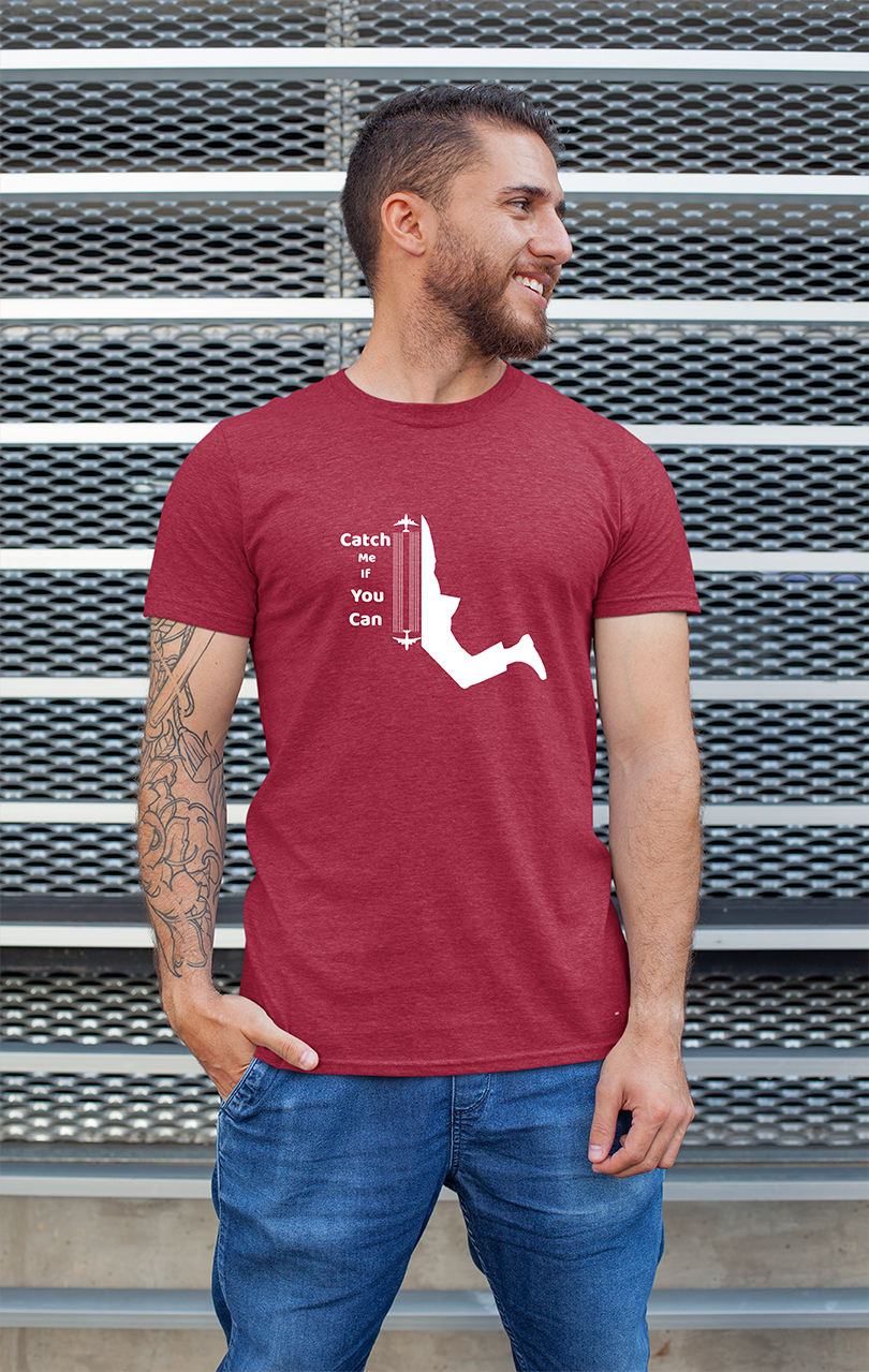 Sweaty Armpits Premium Unisex Printed T-shirt Catch Me If You Can1 Steven Spielberg Running