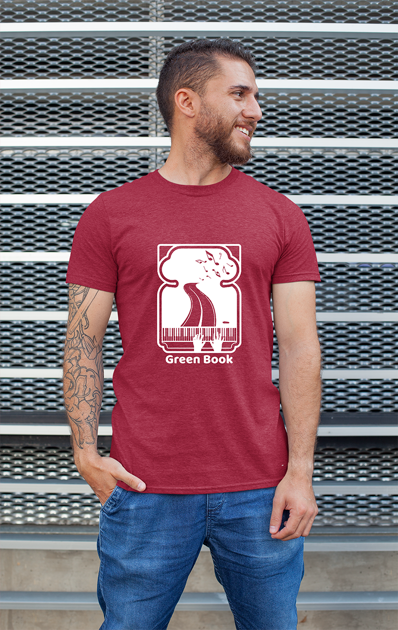 Sweaty Armpits Premium Unisex Printed T-shirts "Green Book",Oscar Winning Movie, Peter Ferrelly "Movie Enthusiast Special" Minimalistic Design