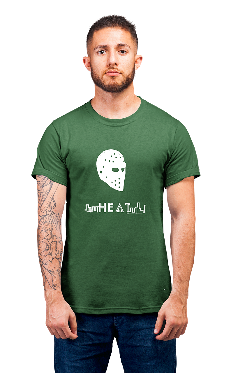 Sweaty Armpits Premium Unisex Printed T-shirt "Heat" Micheal Mann Robert DeNiro, Al Pacino Heist Thriller Epic Oscar Winning Movie Minimalistic Design