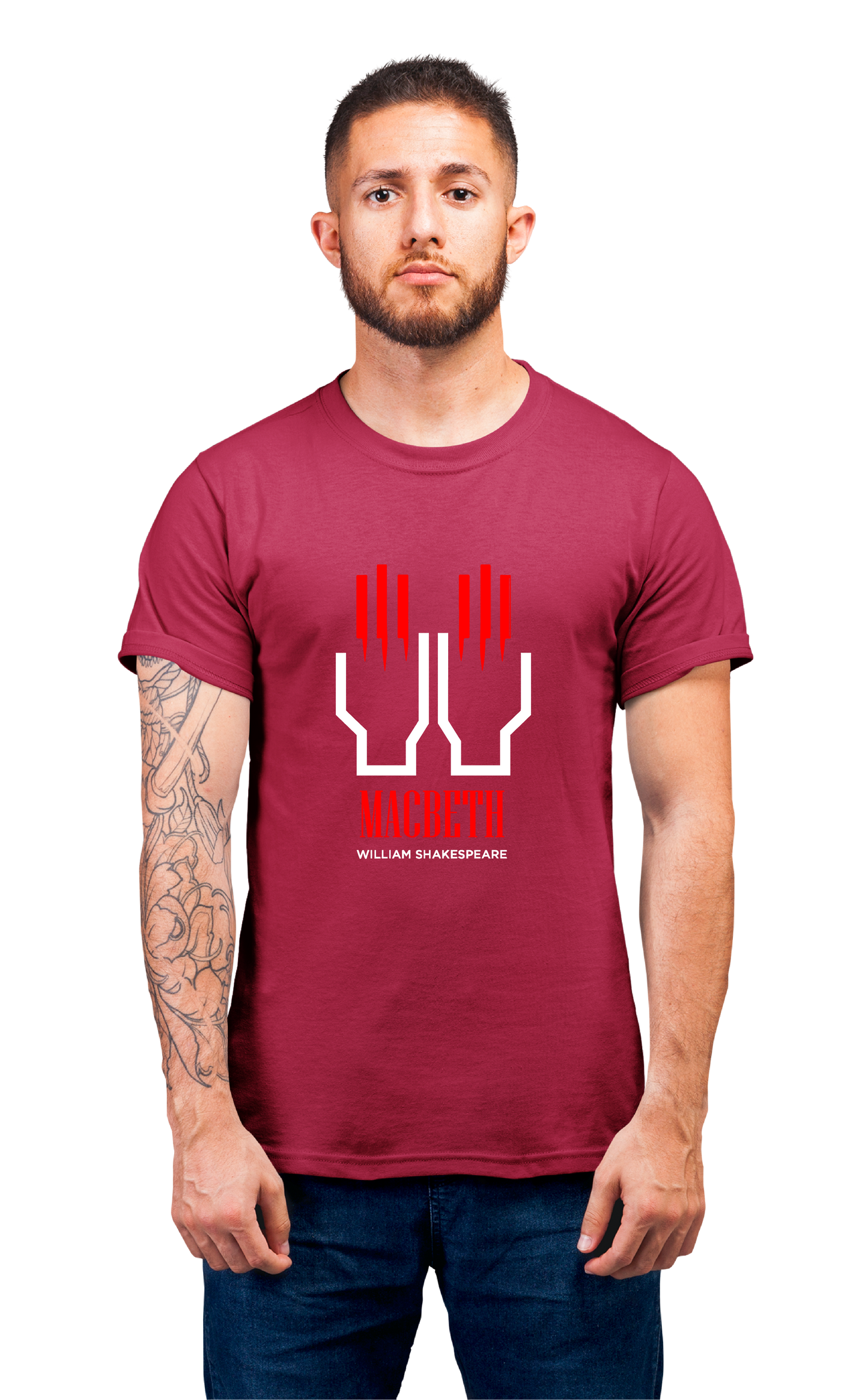 Sweaty Armpits Premium Unisex Printed T-shirts Macbeth