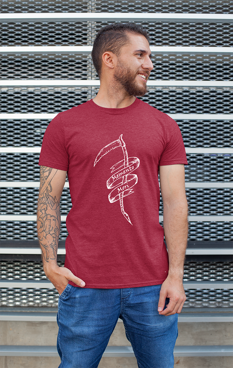 Sweaty Armpits Premium Unisex Printed T-shirts Memento Mori Short Story Minimalistic Design