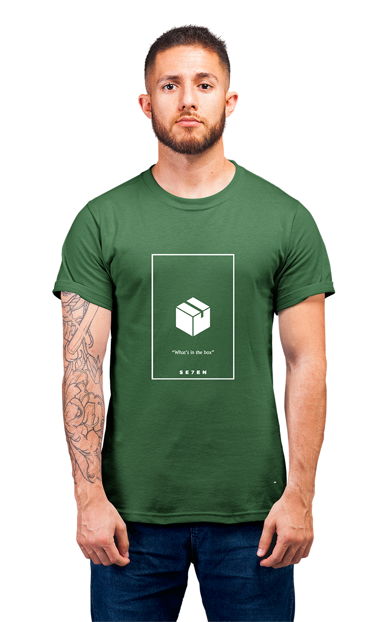 Sweaty Armpits Premium Unisex Printed T-shirt David Fincher Seven Classic Psychological Thriller Movie Minimalistic Design