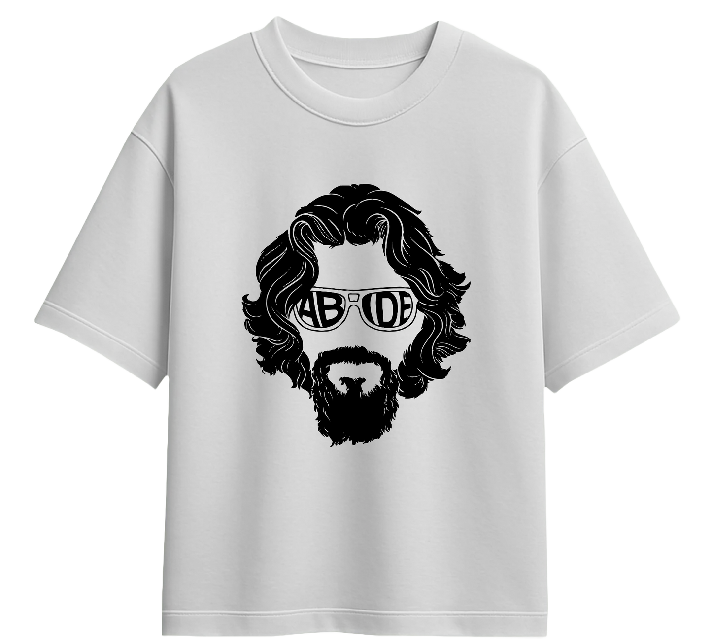 Sweaty Armpits Premium Unisex Oversized T-Shirts The Big Lebowski The Dude Abides Minimalistic Design