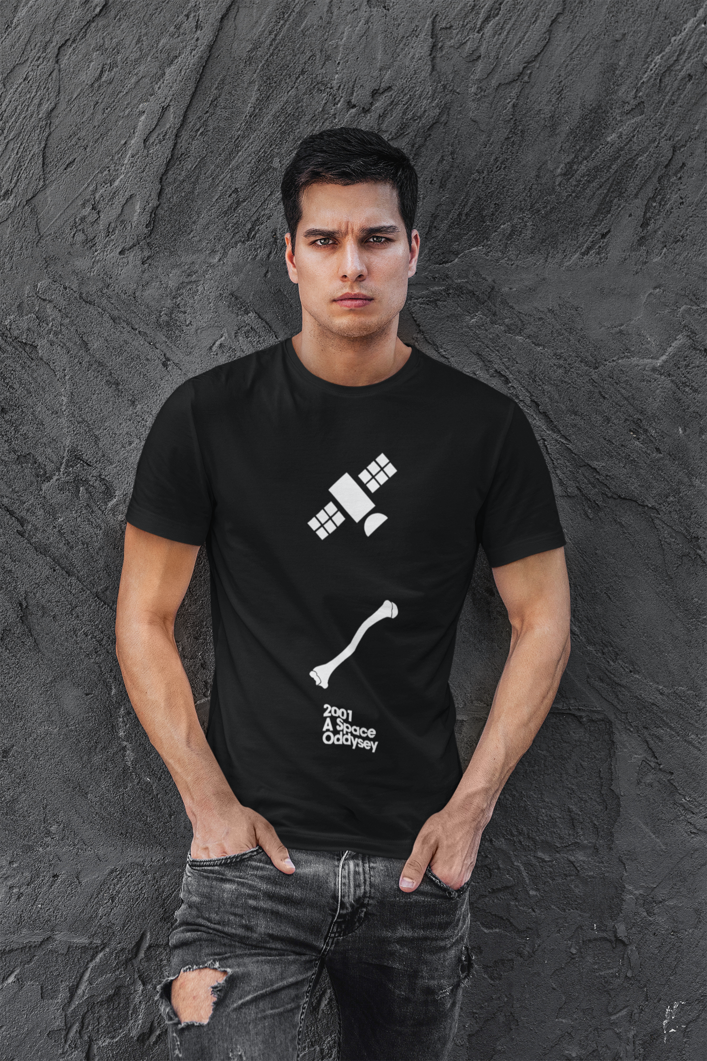 Sweaty Armpits Premium Unisex Printed T-shirts  2001 space Oddyssy Minimalistic Design