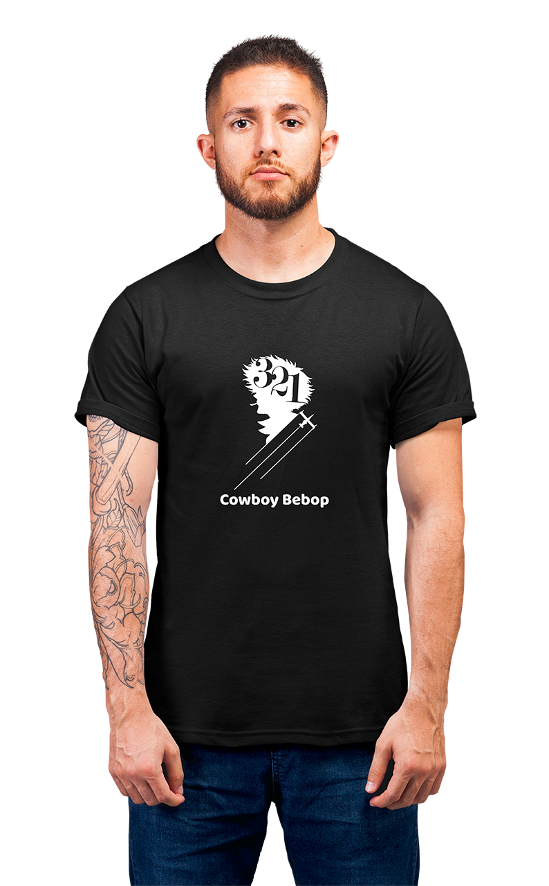 Sweaty Armpits Premium Unisex Printed T-shirts of 321 Cowboy Bebop