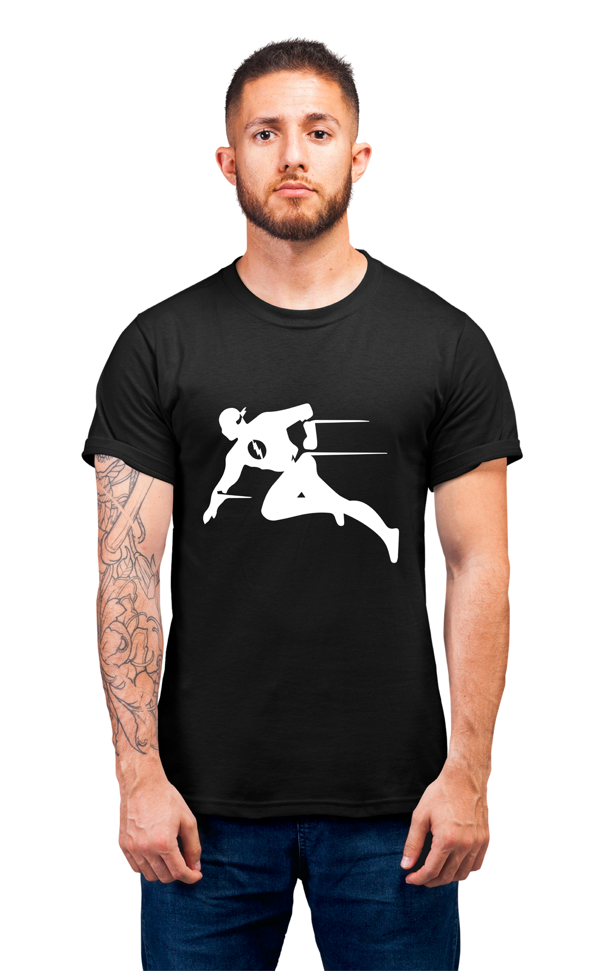 Sweaty Armpits Premium Unisex Printed T-shirts  Flash Movie/T.V Show DC Universe Superhero Fastest Men  Minimalistic Design