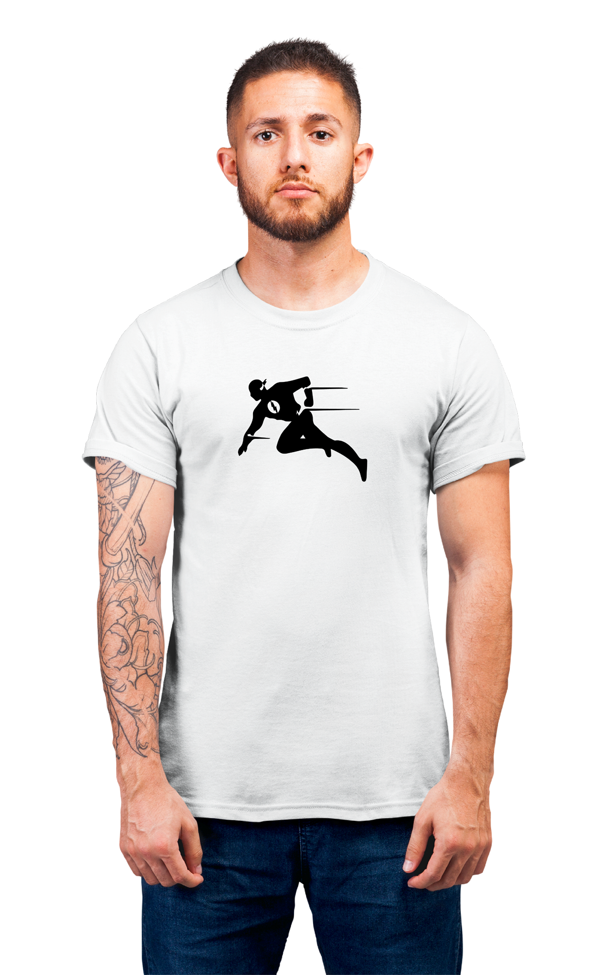 Sweaty Armpits Premium Unisex Printed T-shirts  Flash Movie/T.V Show DC Universe Superhero Fastest Men  Minimalistic Design