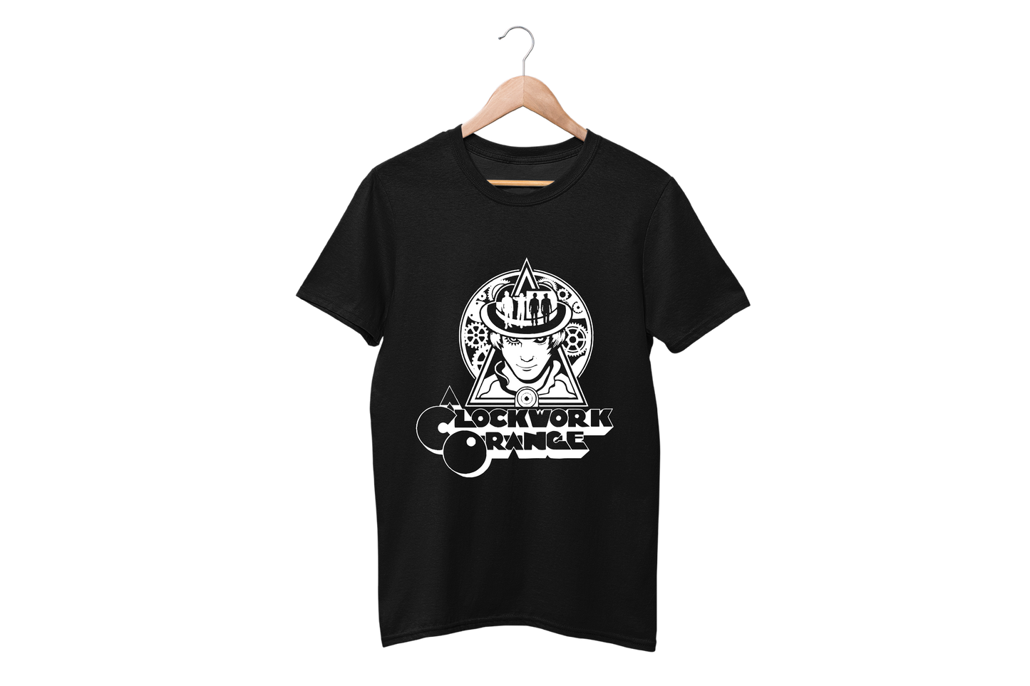 Minimalist movie-inspired T-shirt with a round neck and breathable 180 GSM material