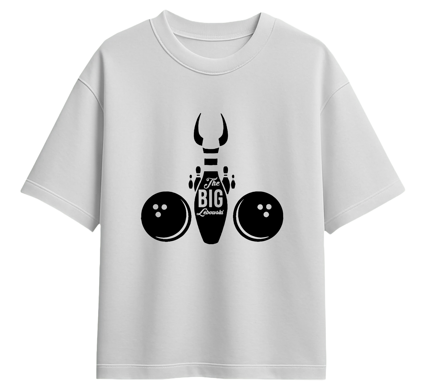 Minimalist movie And T.V Show Inspired Oversized T-shirt with a round neck and breathable 240 GSM material