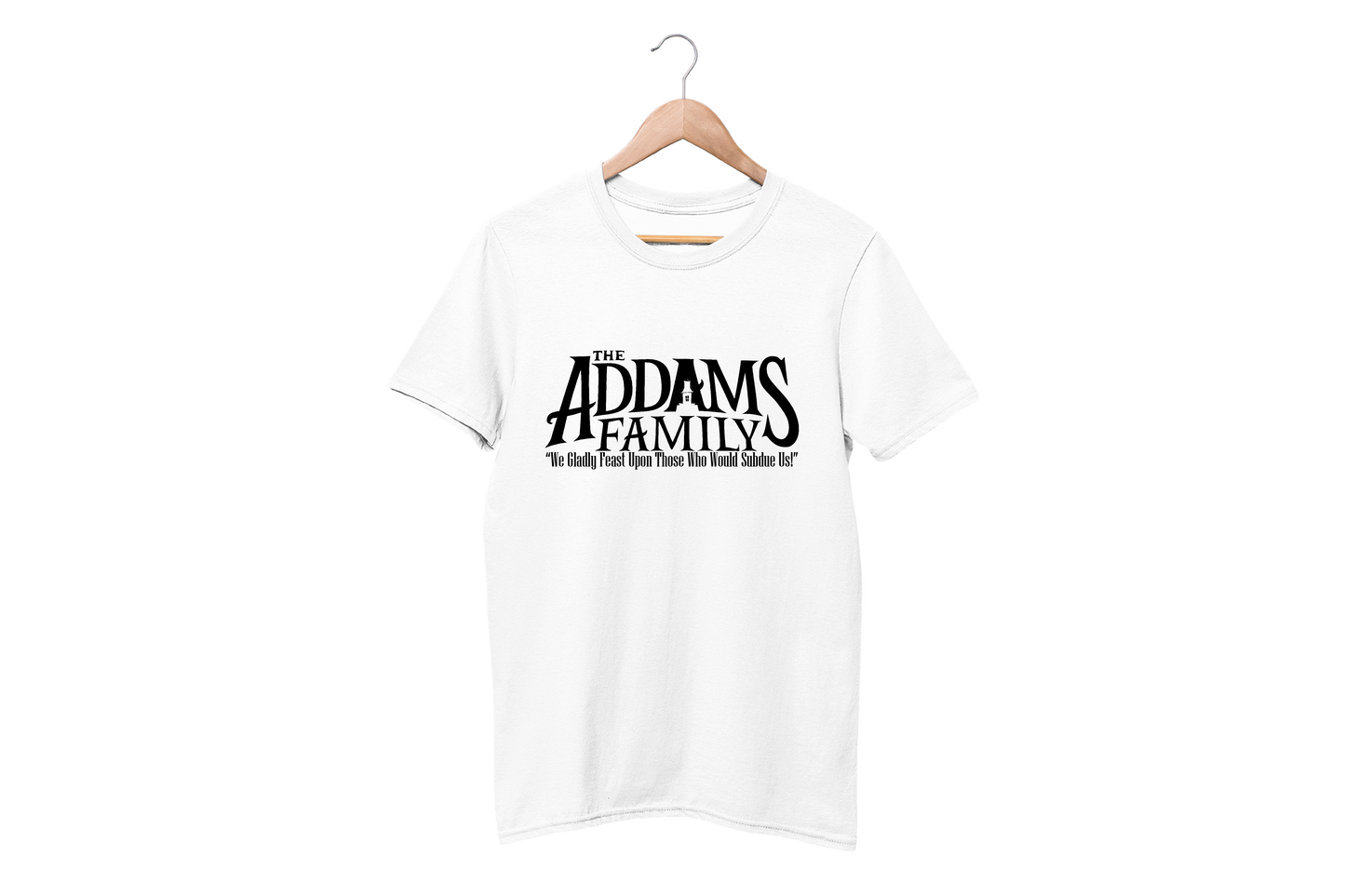 Minimalist movie-inspired T-shirt with a round neck and breathable 180 GSM material