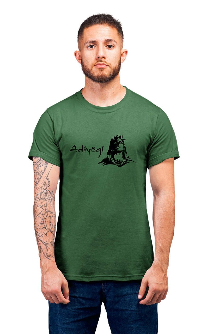 Sweaty Armpits Premium Unisex Printed T-shirts of Adiyogi