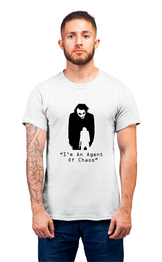 Minimalist movie-inspired T-shirt with a round neck and breathable 180 GSM material