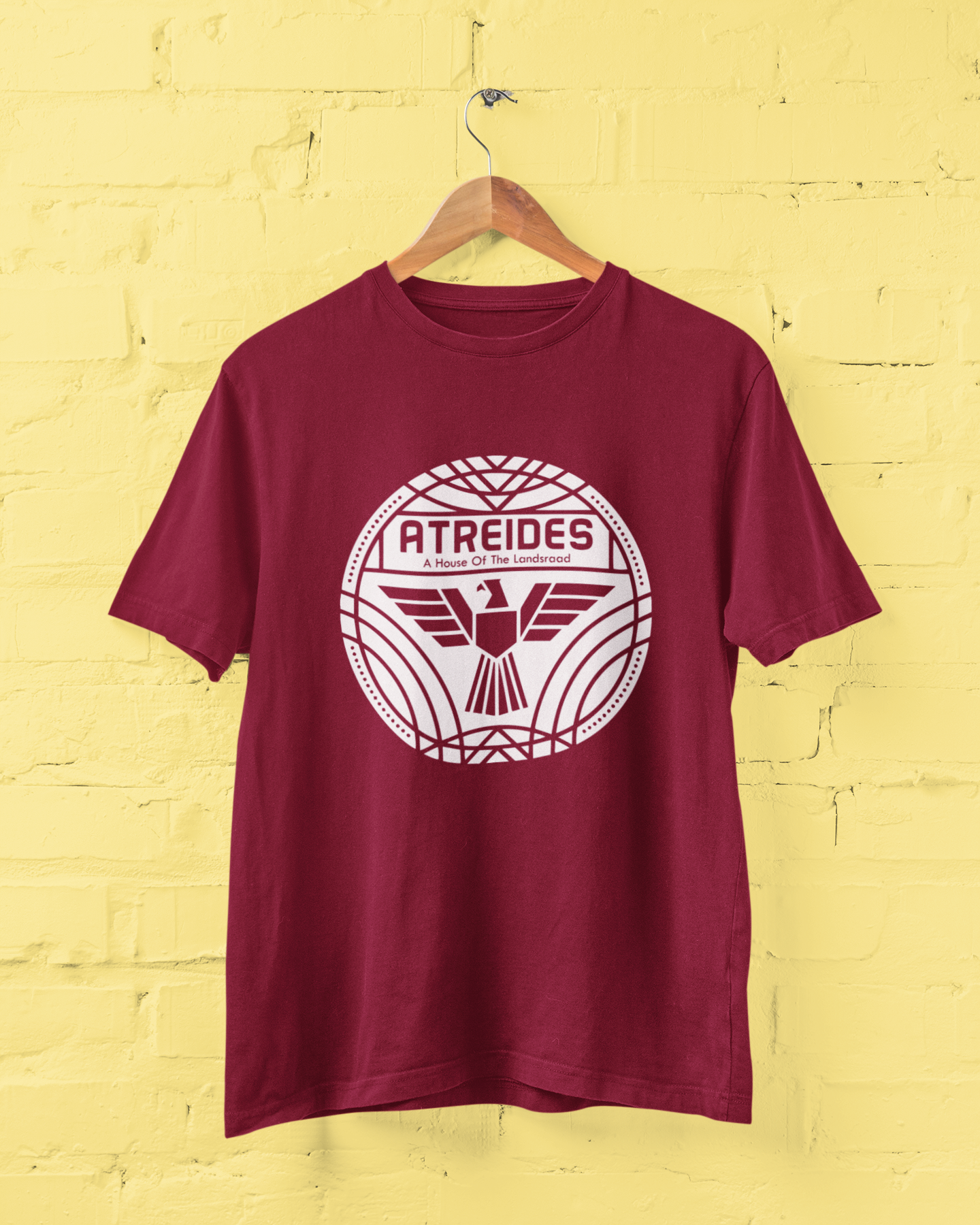 Sweaty Armpits Premium Unisex Printed T-shirts  Atreides Dune Sci-Fi Fantasy Epic Minimalistic Design