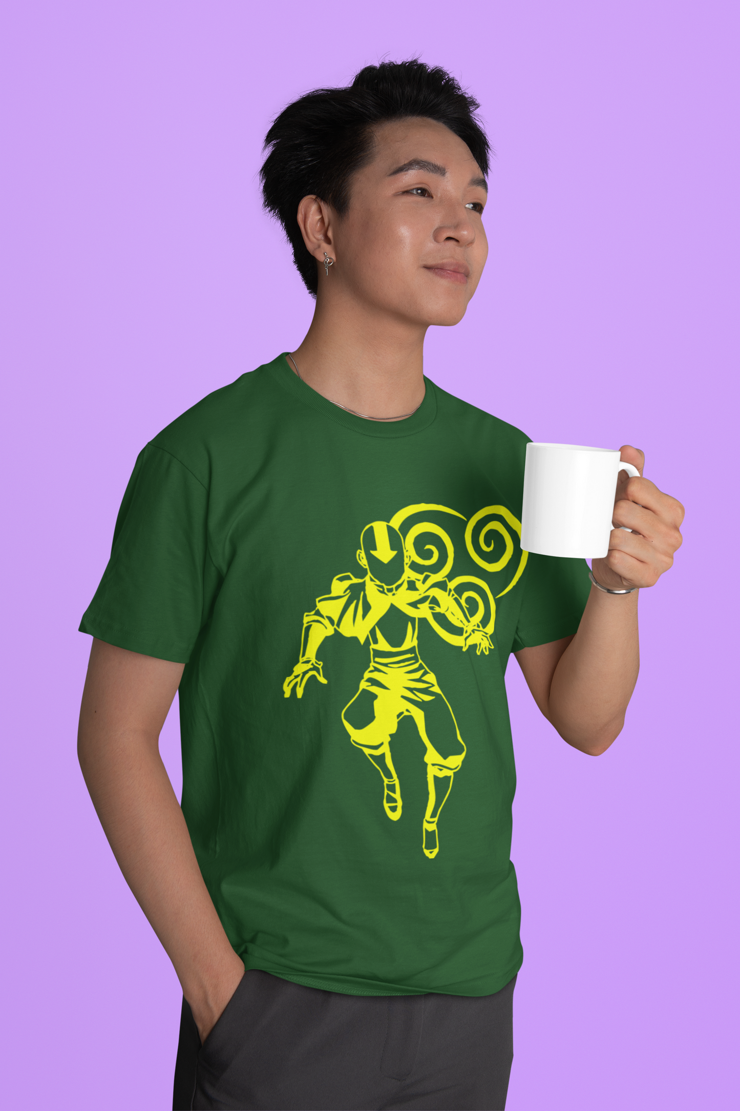 Sweaty Armpits Premium Unisex Printed T-shirts  Avatar The Last Airbander Minimalistic Design