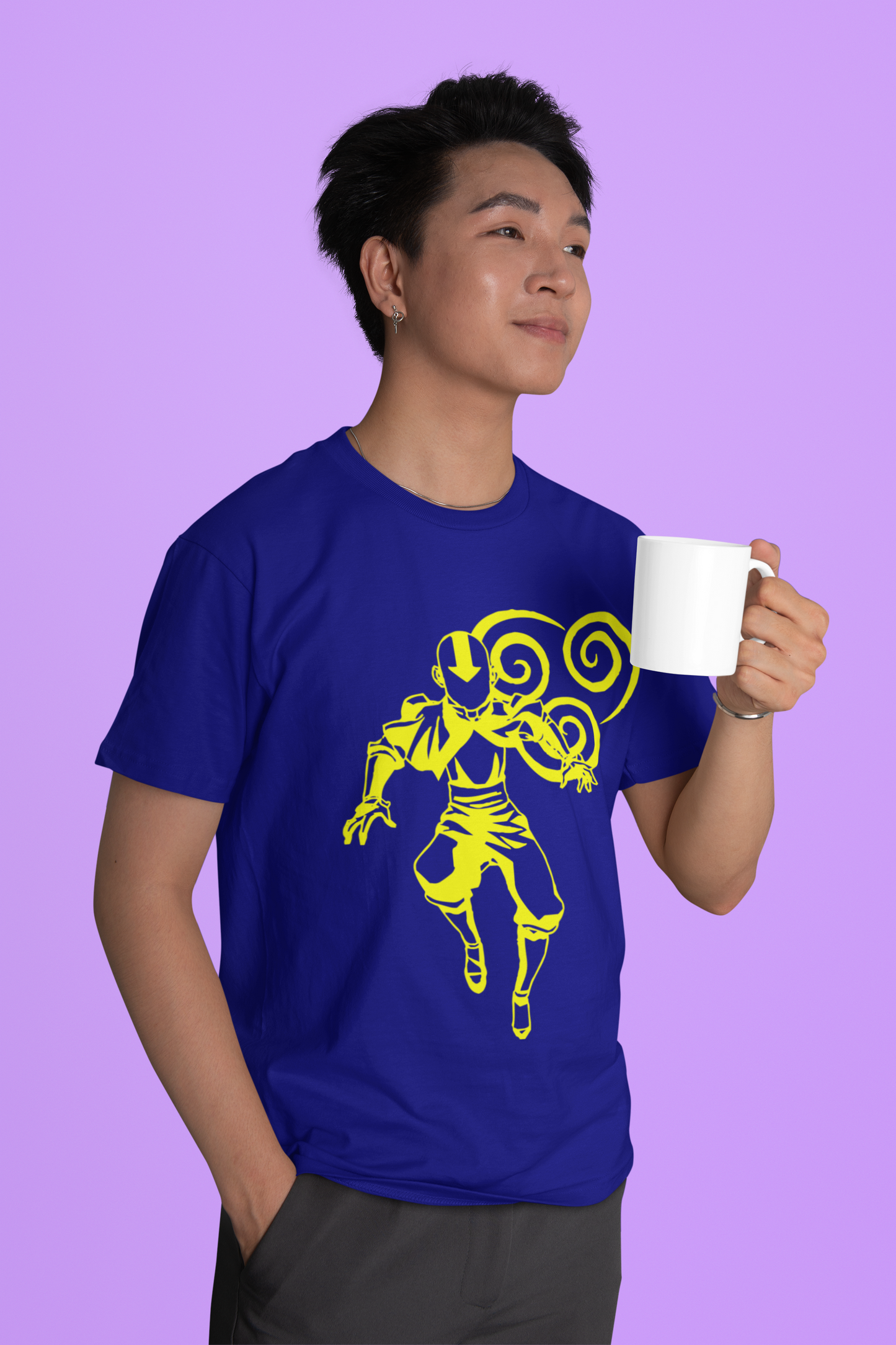 Sweaty Armpits Premium Unisex Printed T-shirts  Avatar The Last Airbander Minimalistic Design