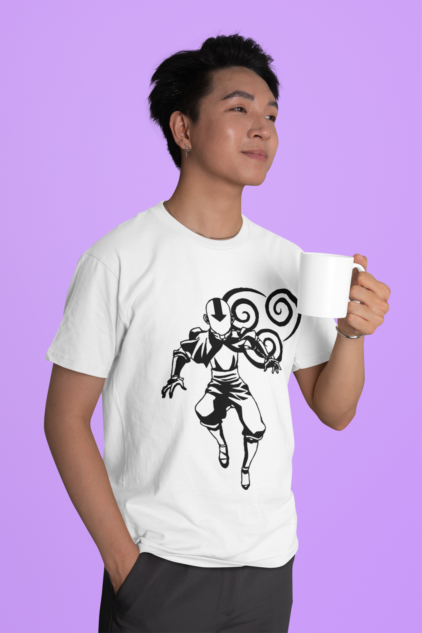 Sweaty Armpits Premium Unisex Printed T-shirts  Avatar The Last Airbander Minimalistic Design
