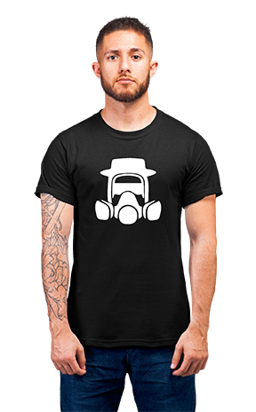 Minimalist movie-inspired T-shirt with a round neck and breathable 180 GSM material