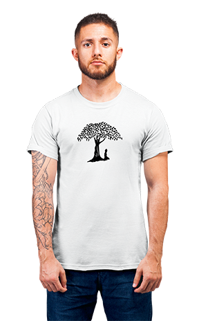 Sweaty Armpits Premium Unisex Printed T-shirts Buddha 3
