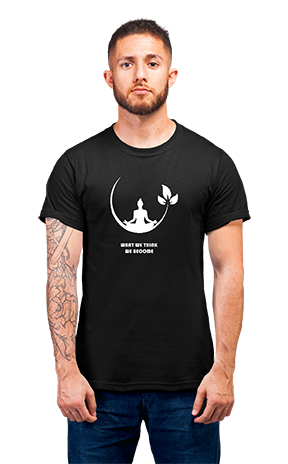 Minimalist movie-inspired T-shirt with a round neck and breathable 180 GSM material