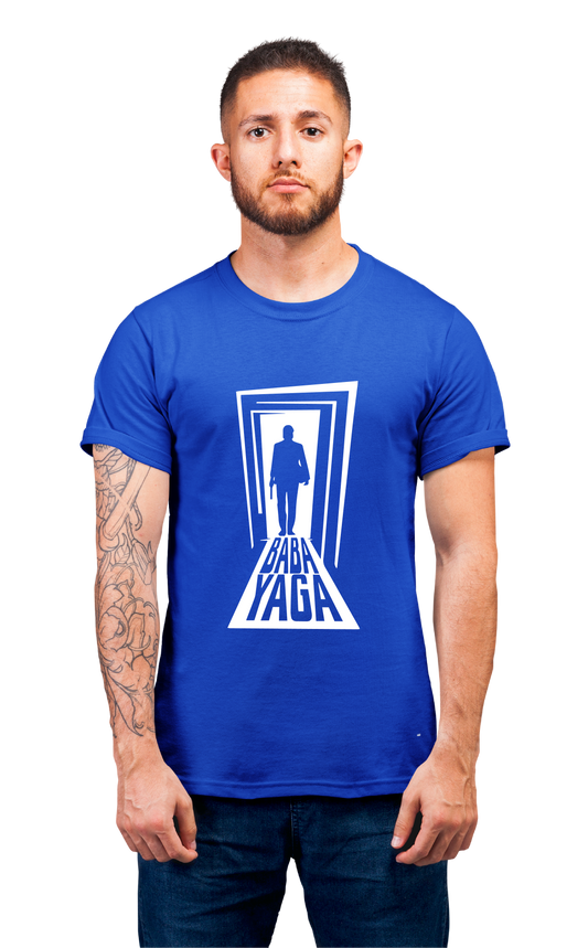 Minimalist movie-inspired T-shirt with a round neck and breathable 180 GSM material