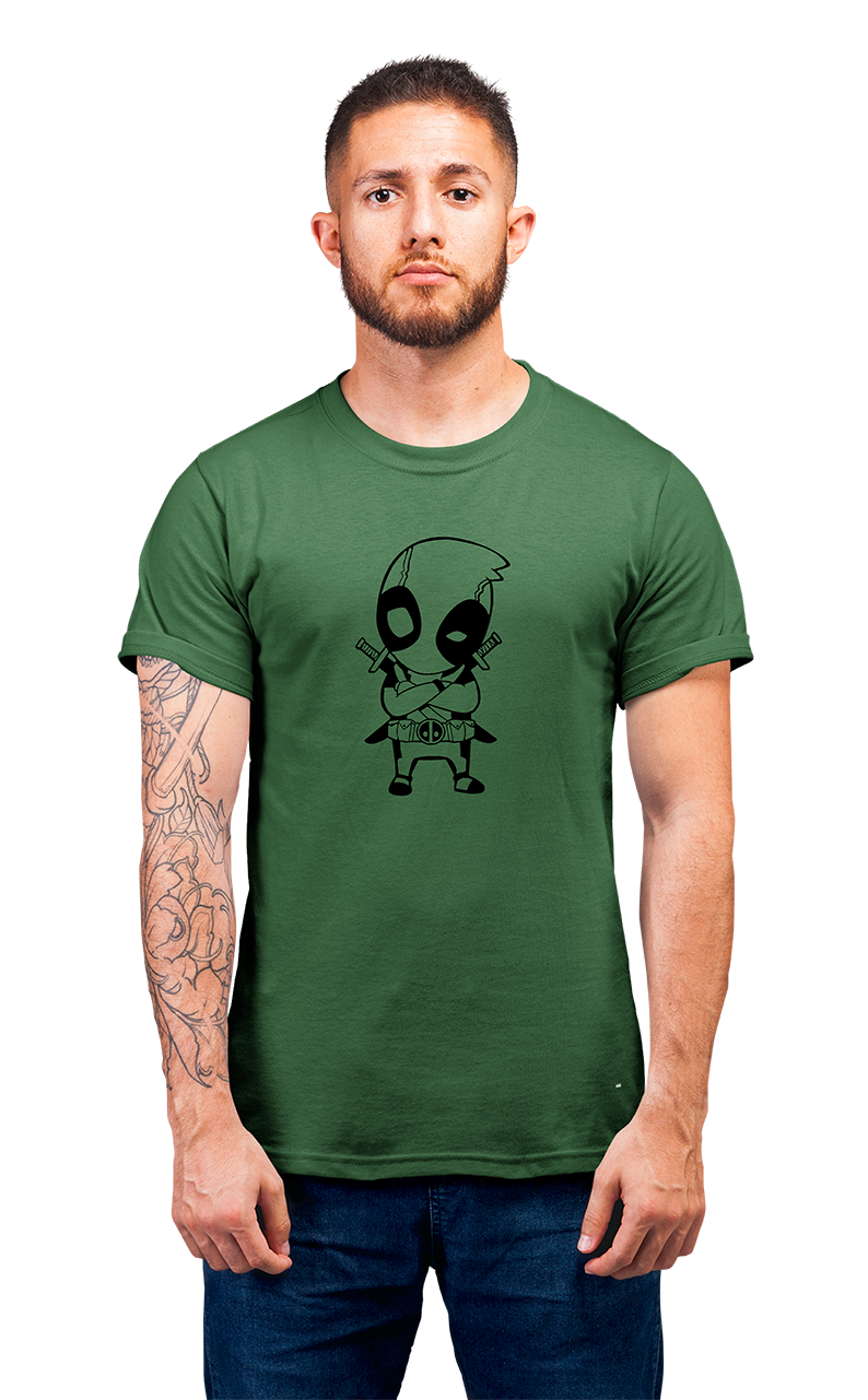 Sweaty Armpits Premium Unisex Printed T-shirts Babypool Deadpool
