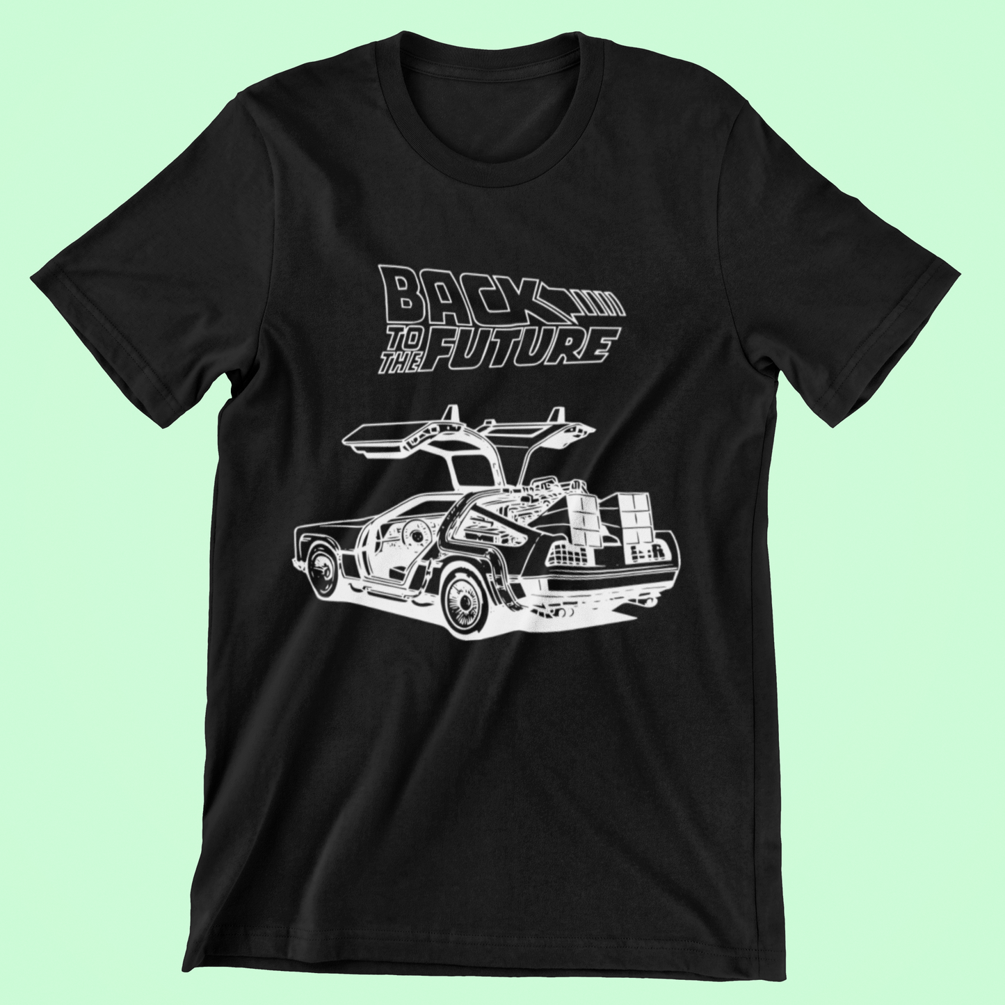 Sweaty Armpits Premium Unisex Printed T-shirts Back To The Future Minimalistic Design