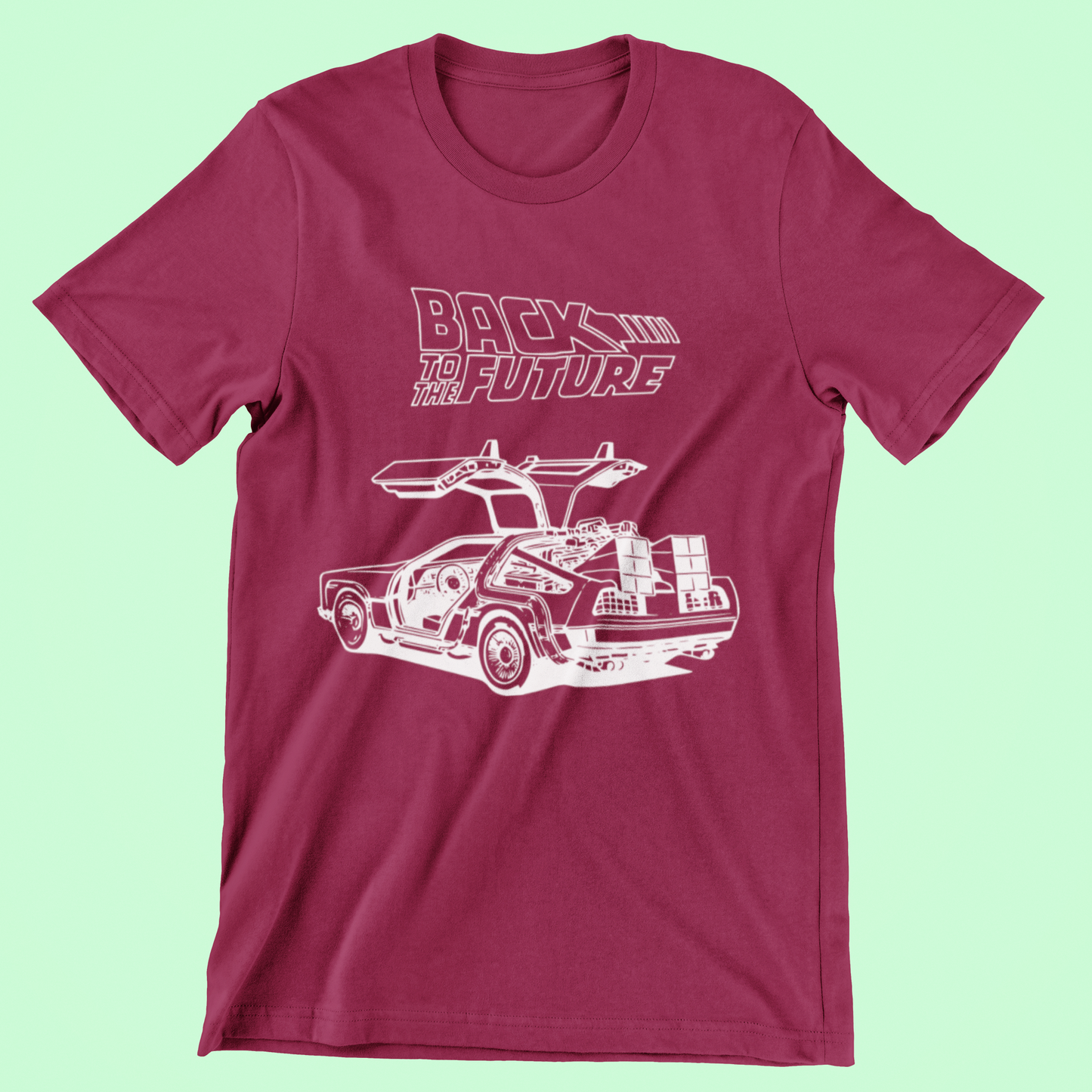 Sweaty Armpits Premium Unisex Printed T-shirts Back To The Future Minimalistic Design