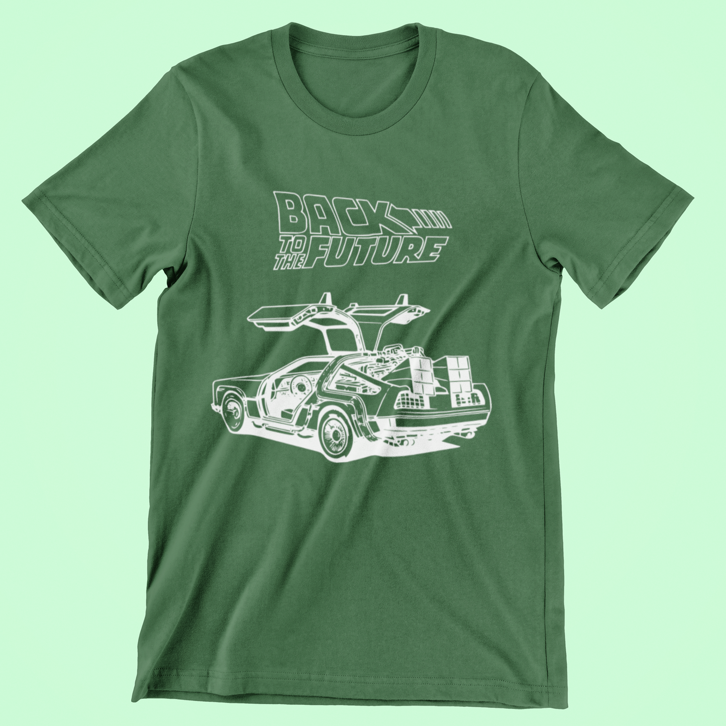 Sweaty Armpits Premium Unisex Printed T-shirts Back To The Future Minimalistic Design