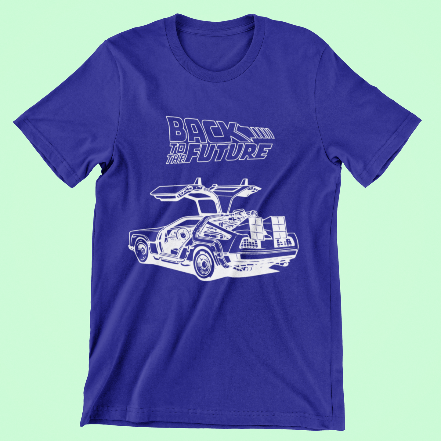 Sweaty Armpits Premium Unisex Printed T-shirts Back To The Future Minimalistic Design