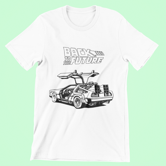 Minimalist movie-inspired T-shirt with a round neck and breathable 180 GSM material