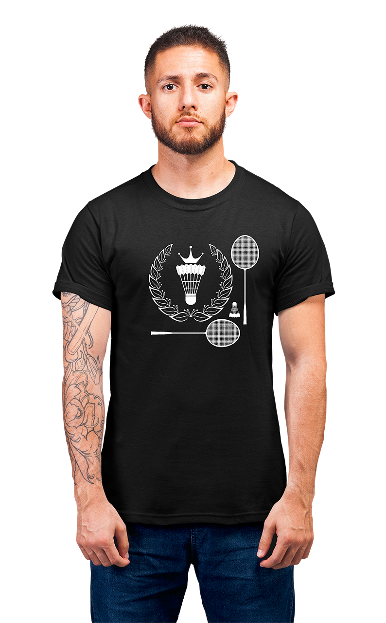 Minimalist movie-inspired T-shirt with a round neck and breathable 180 GSM material