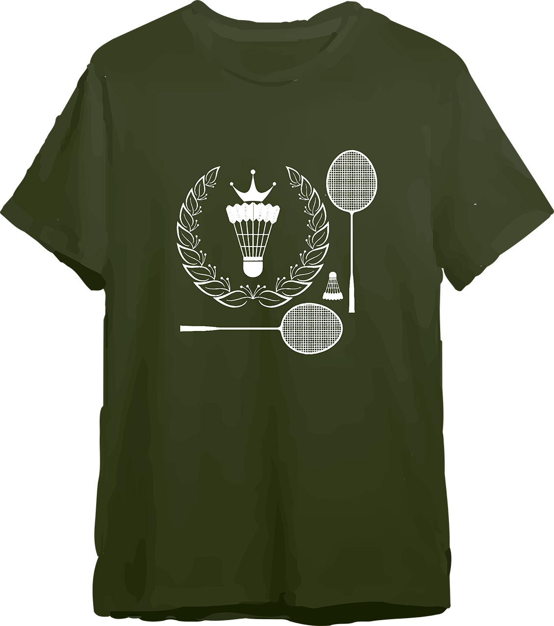 Sweaty Armpits Premium Unisex Printed T-shirts Badminton King