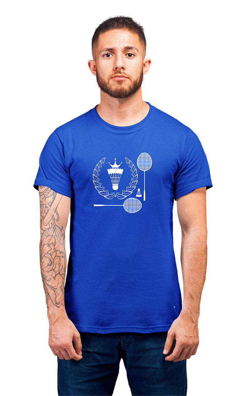 Sweaty Armpits Premium Unisex Printed T-shirts Badminton King