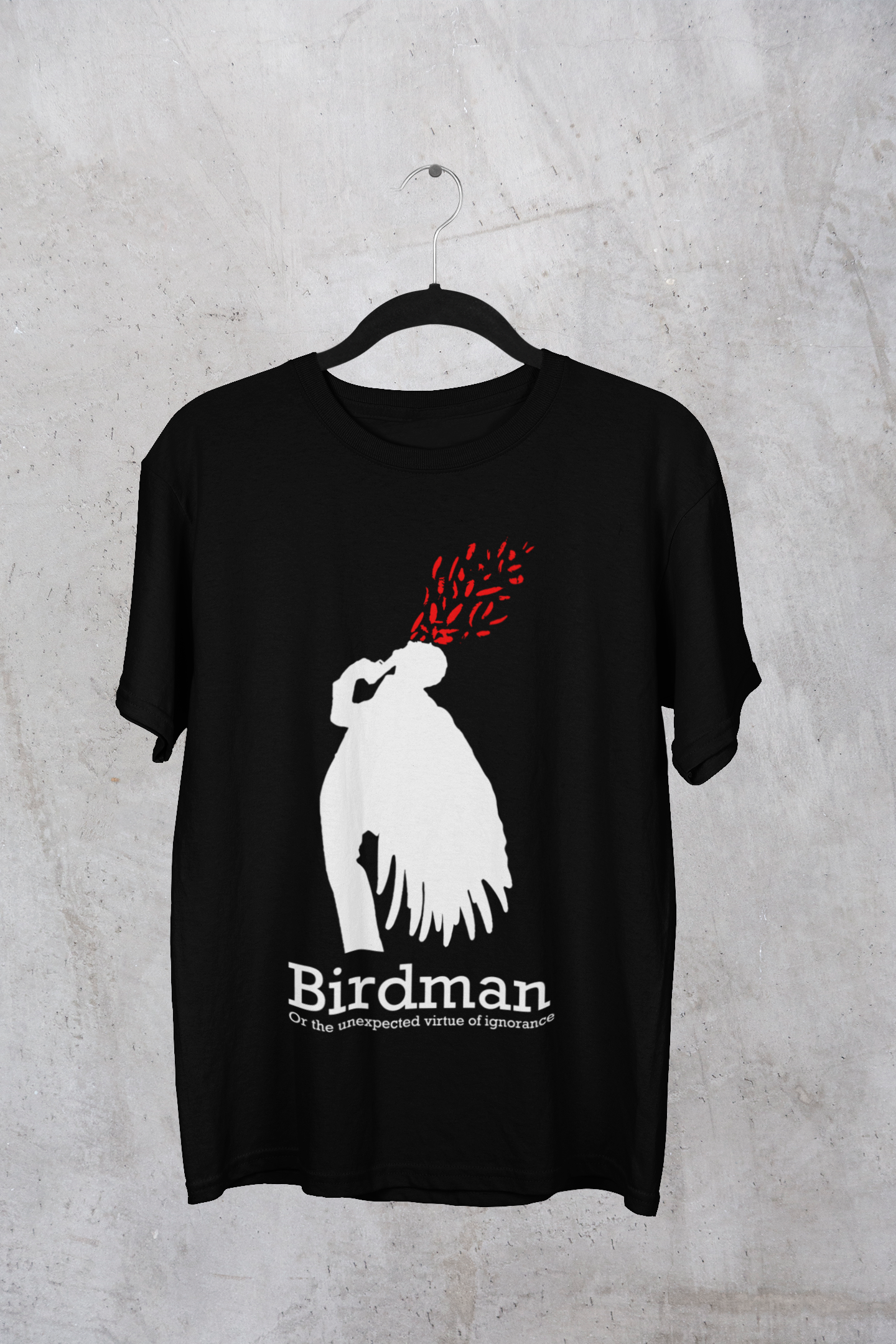 Sweaty Armpits Premium Unisex Printed T-shirts  Birdman Movie Single Shot Minimalistic Design