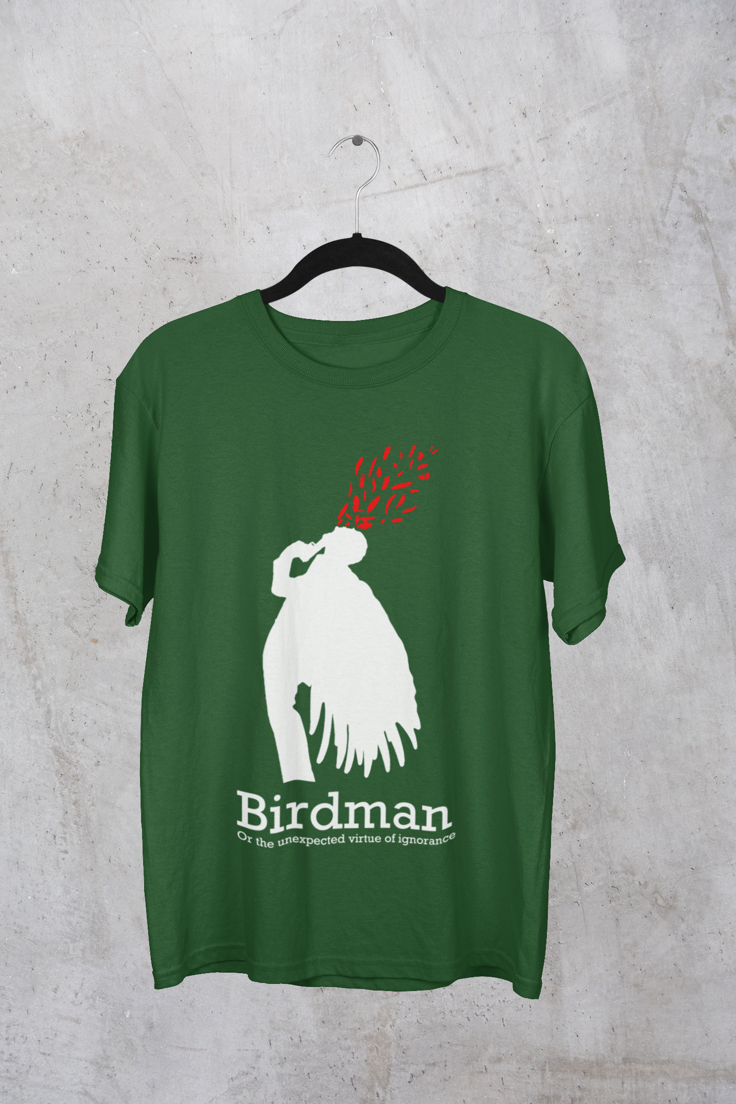 Sweaty Armpits Premium Unisex Printed T-shirts  Birdman Movie Single Shot Minimalistic Design