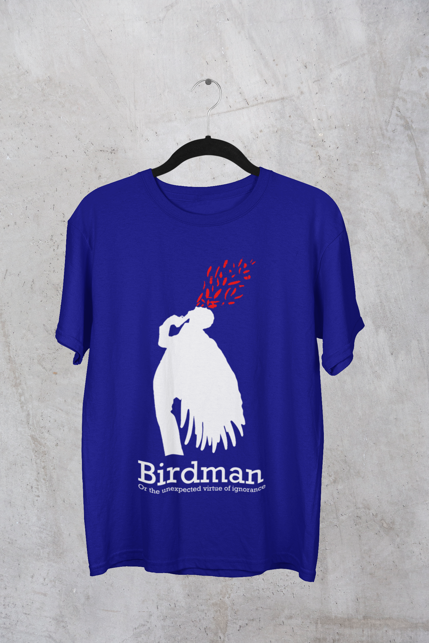 Minimalist movie-inspired T-shirt with a round neck and breathable 180 GSM material