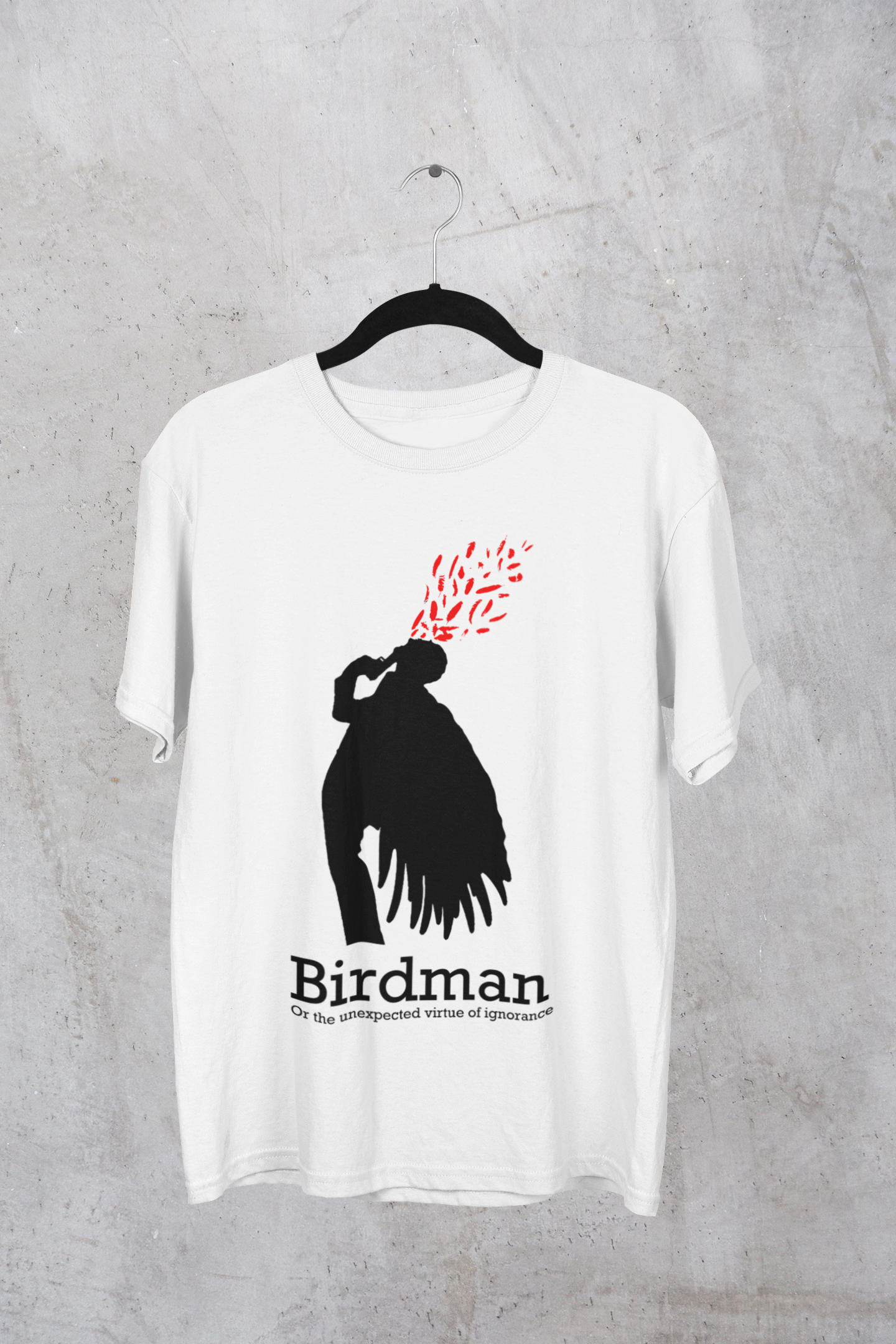 Sweaty Armpits Premium Unisex Printed T-shirts  Birdman Movie Single Shot Minimalistic Design
