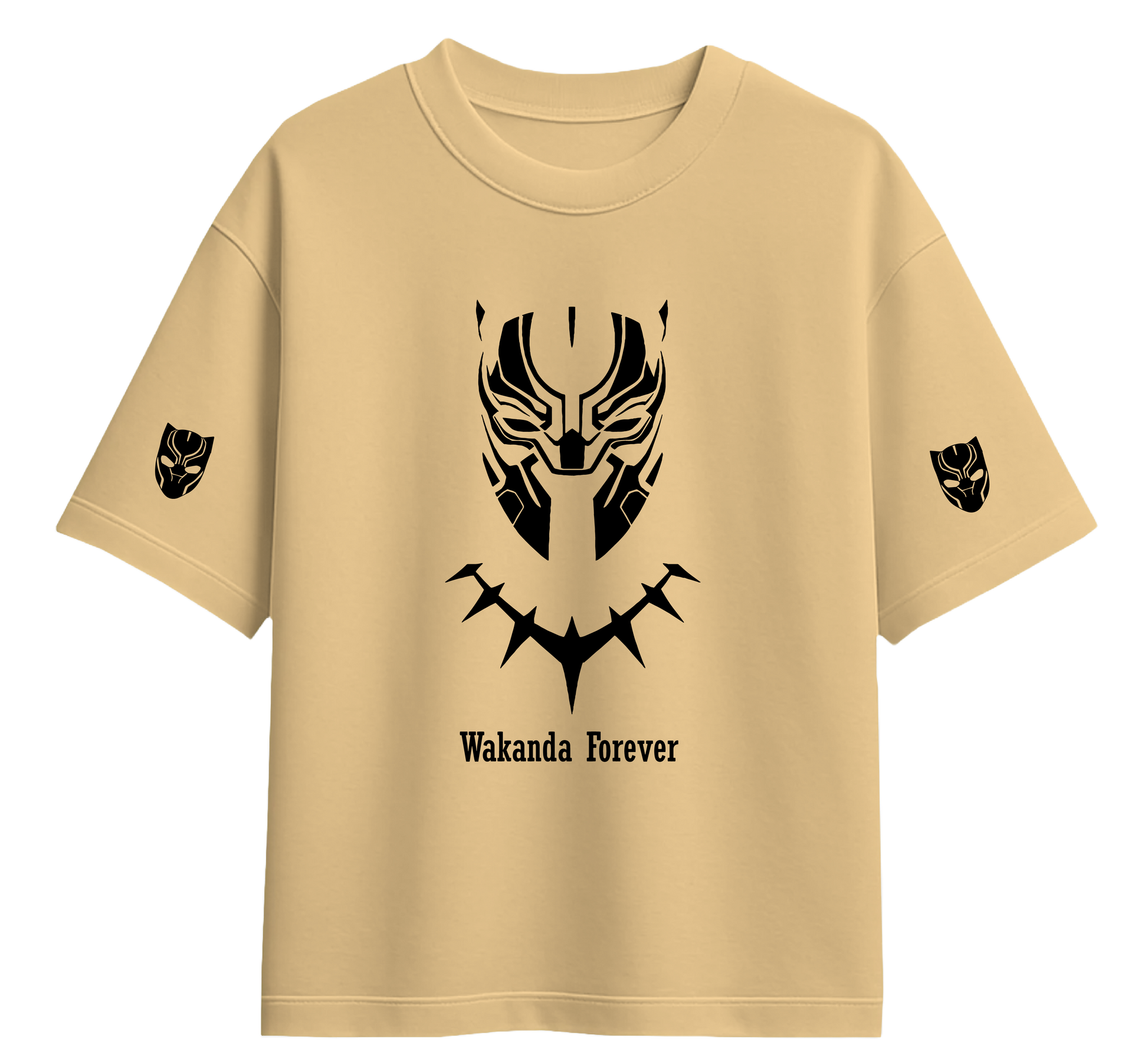 Minimalist movie-inspired T-shirt with a round neck and breathable 180 GSM material