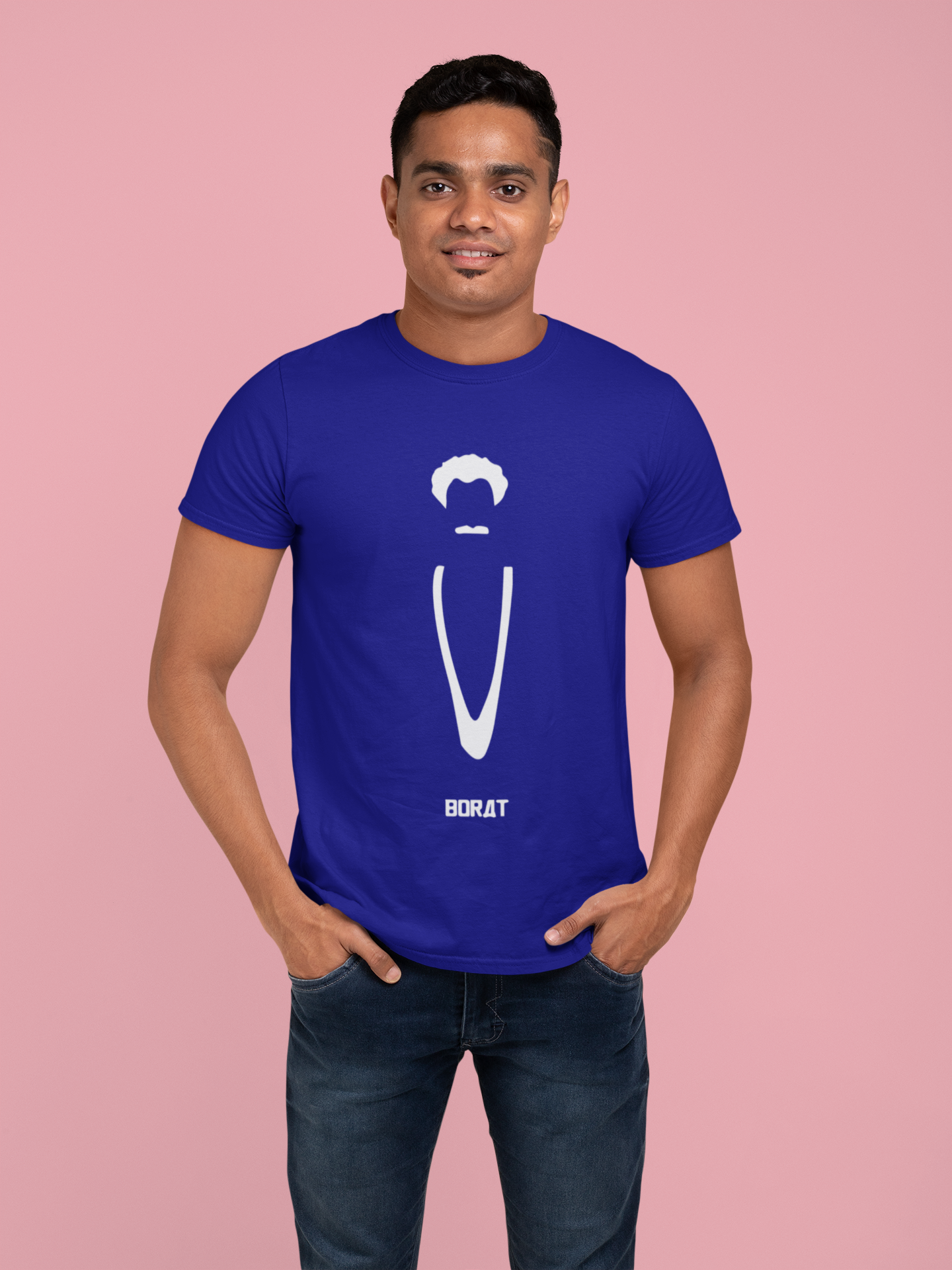 Sweaty Armpits Premium Unisex Printed T-shirts Borat Minimalistic Design