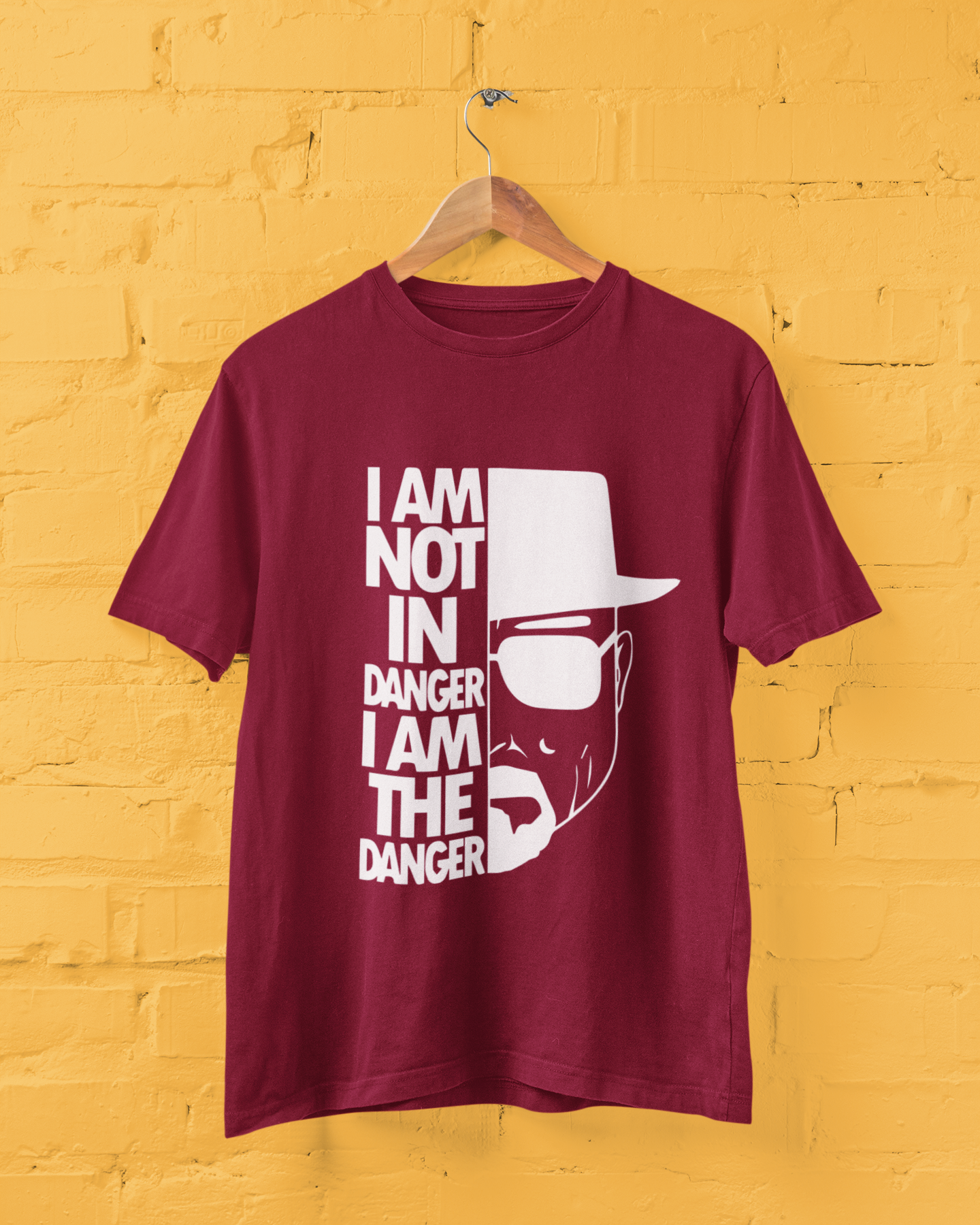 Sweaty Armpits Premium Unisex Printed T-shirts  Breaking Bad AMC Epic Drama Series Minimalistic Design