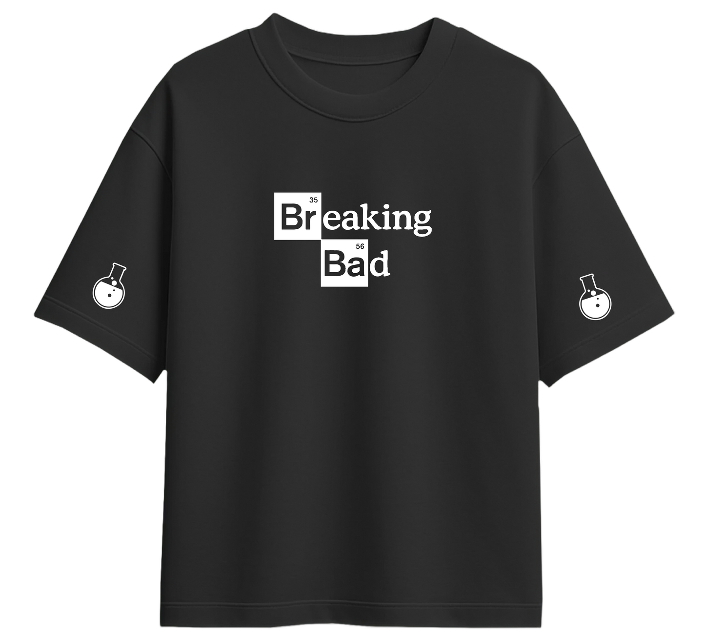 Minimalist movie-inspired T-shirt with a round neck and breathable 180 GSM material