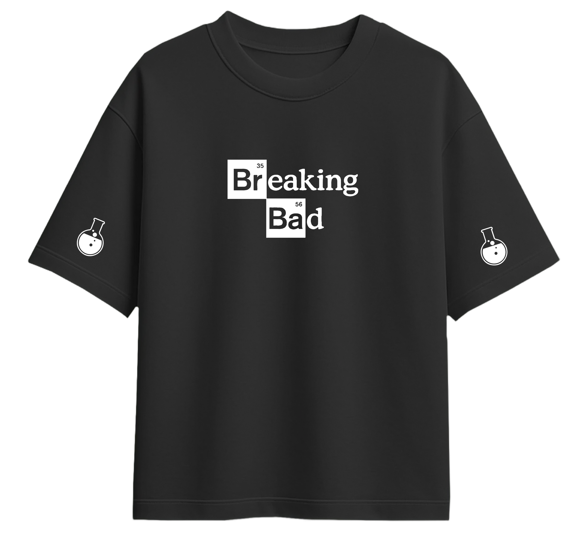 Minimalist movie-inspired T-shirt with a round neck and breathable 180 GSM material