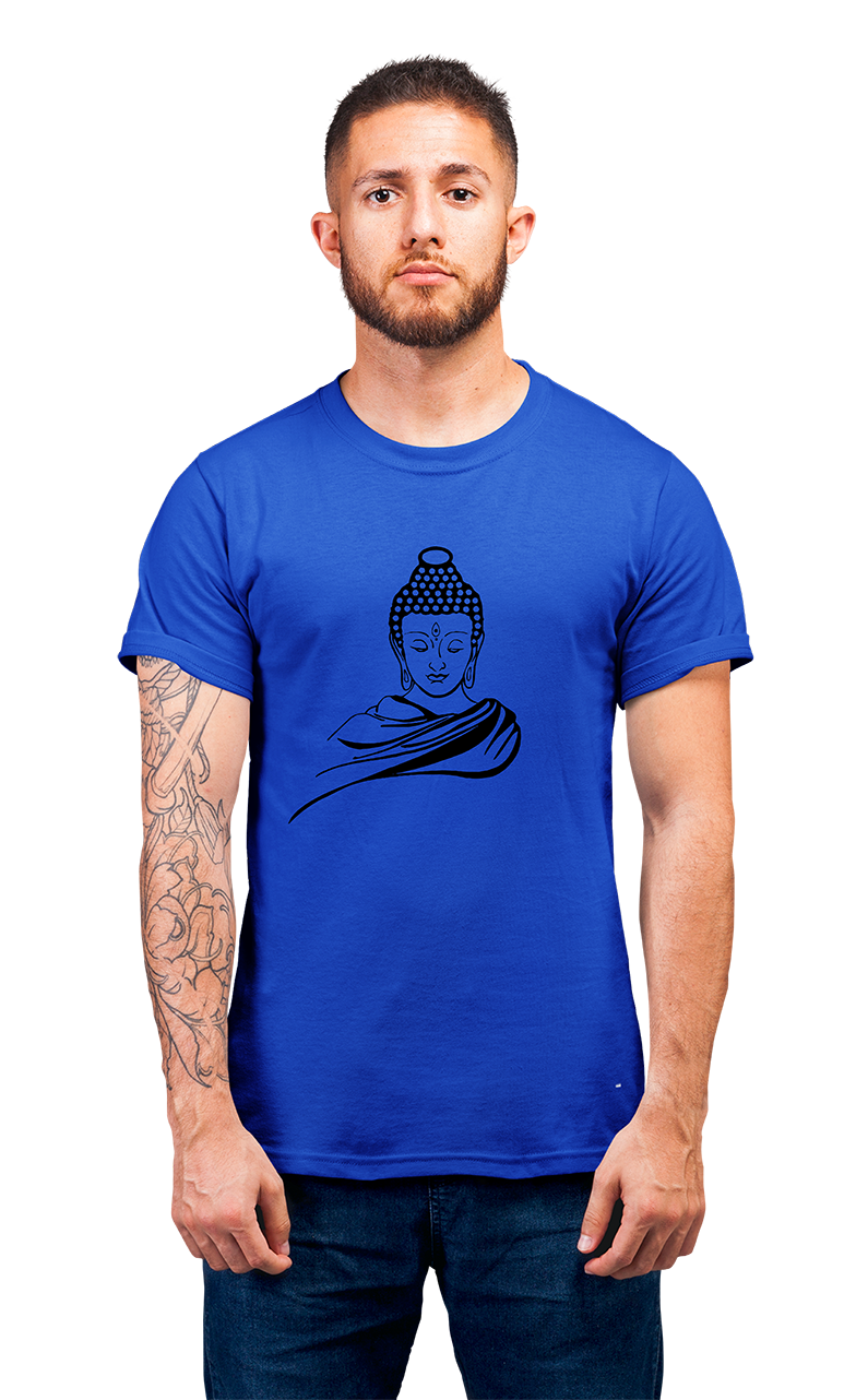 Sweaty Armpits Premium Unisex Printed T-shirts Buddha 1