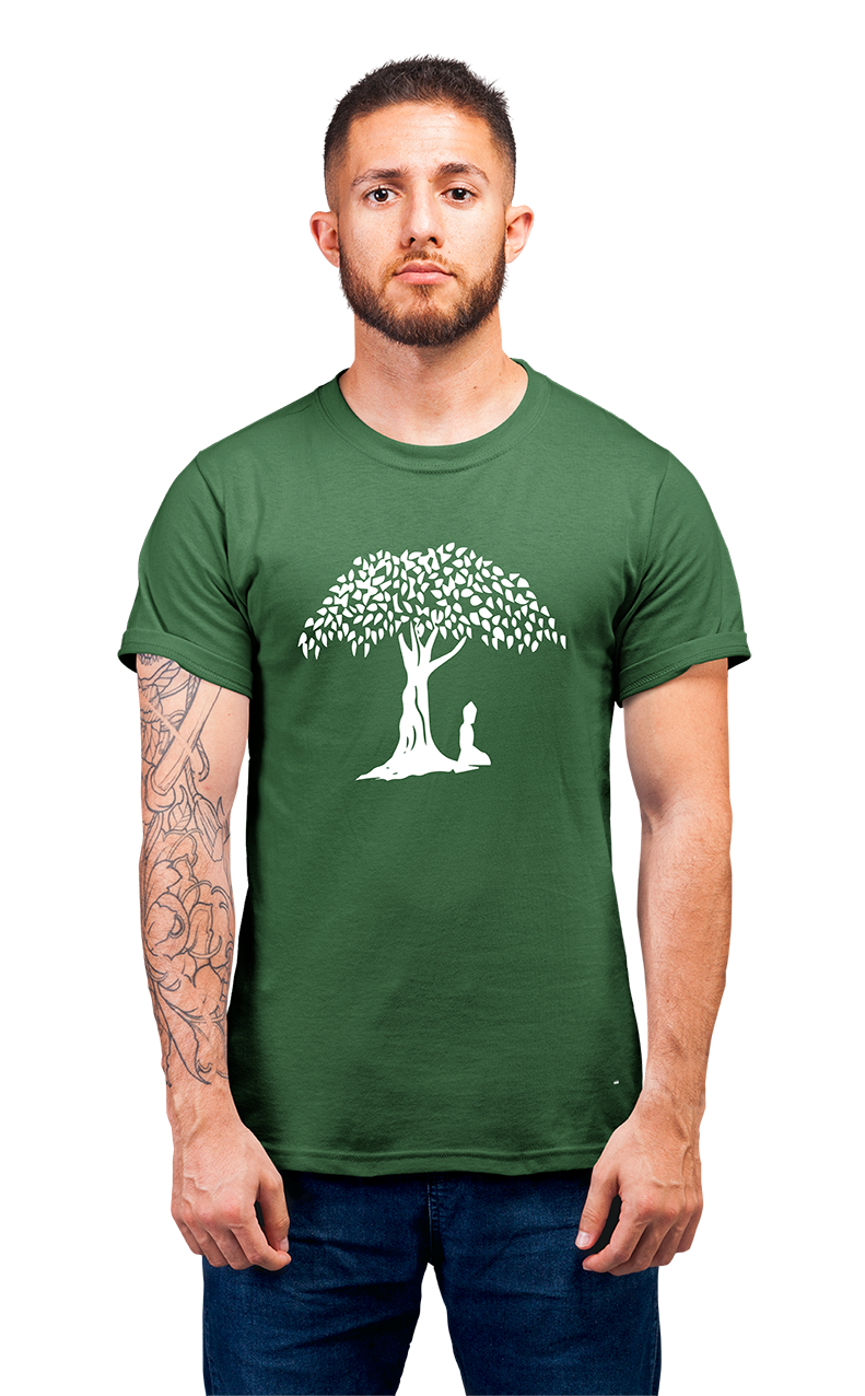 Sweaty Armpits Premium Unisex Printed T-shirts Buddha 3