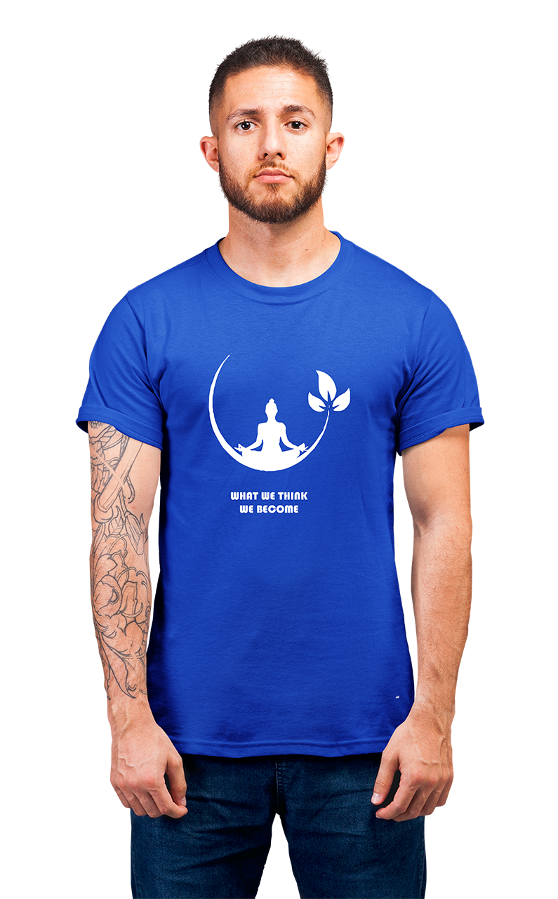 Sweaty Armpits Premium Unisex Printed T-shirts Buddha think