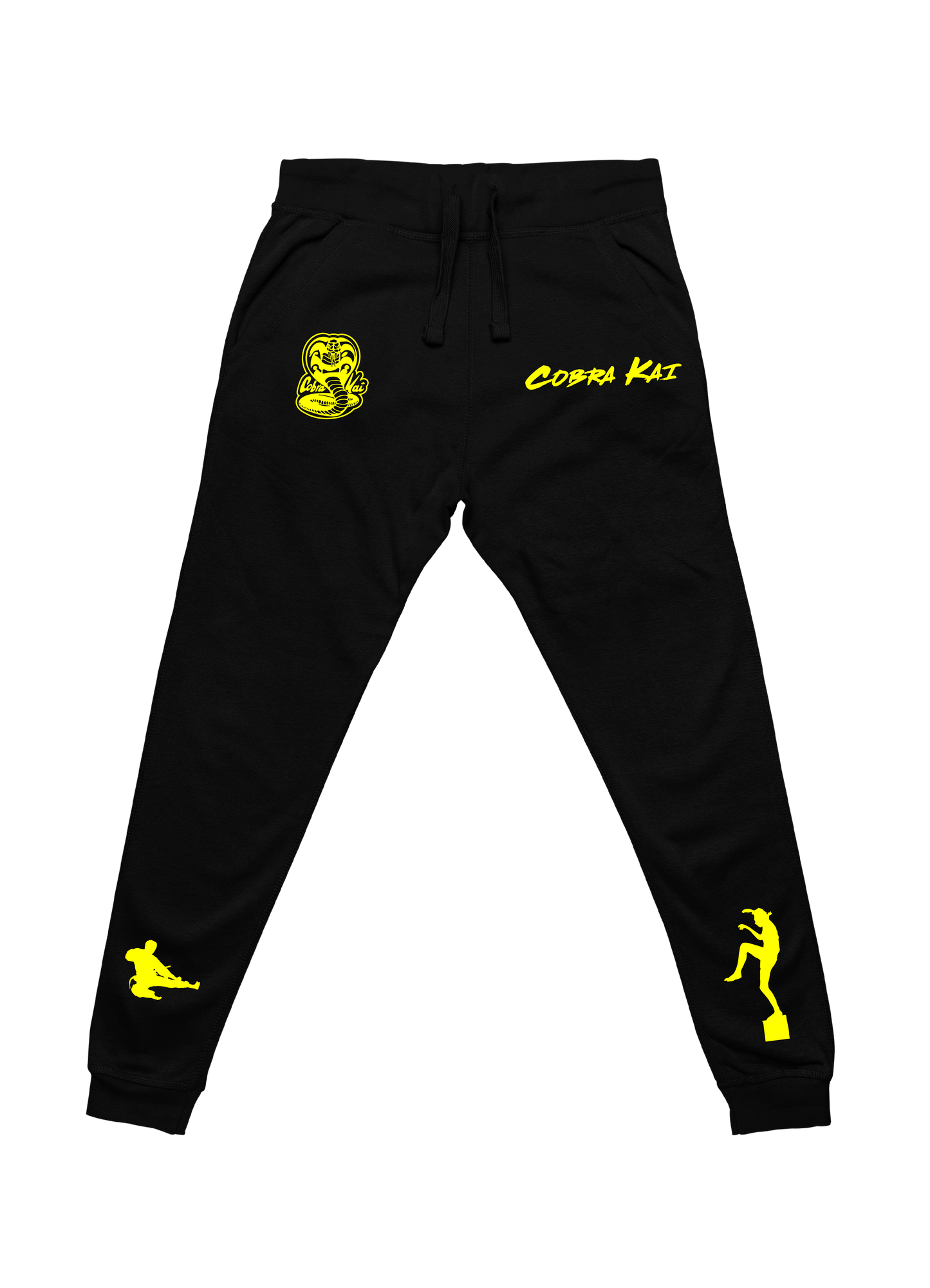 Premium Printed 100% Cotton Joggers With Colourful Vinyl Designs
